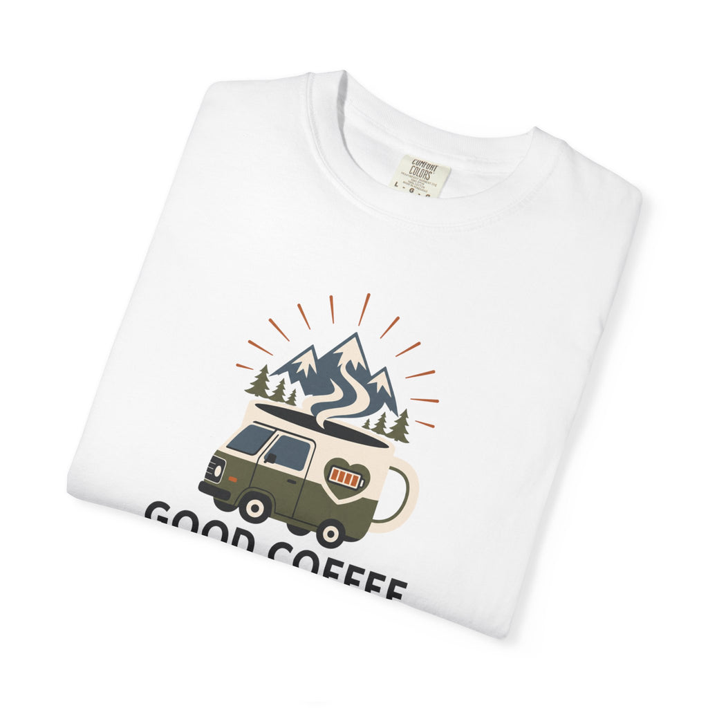 Good Coffee Clear Mind Wild Heart - T-Shirt