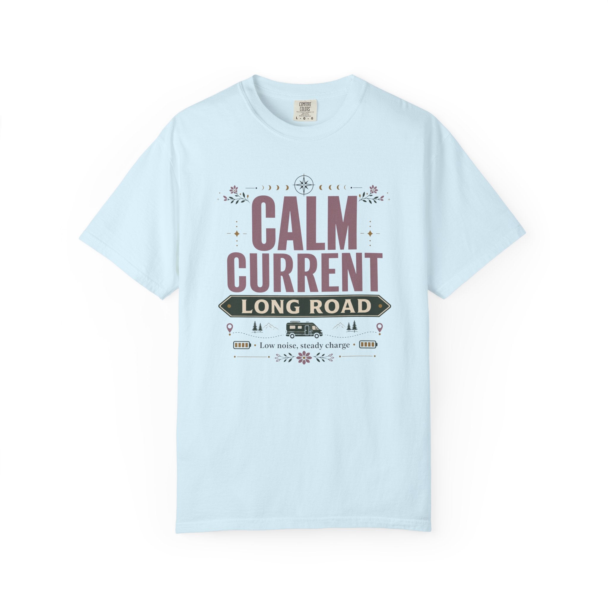 Calm Current Long Road - T-Shirt