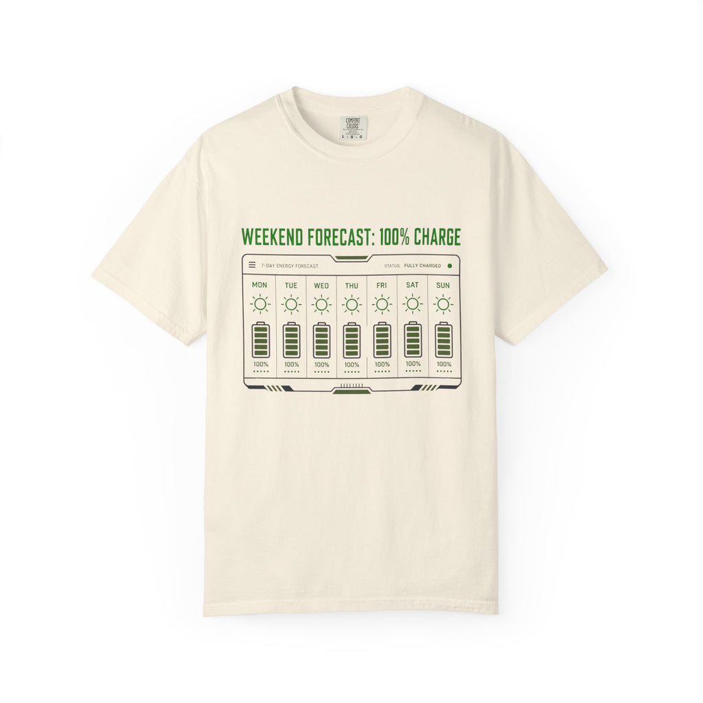 Weekend Forecast 100 Percent Charge - T-Shirt