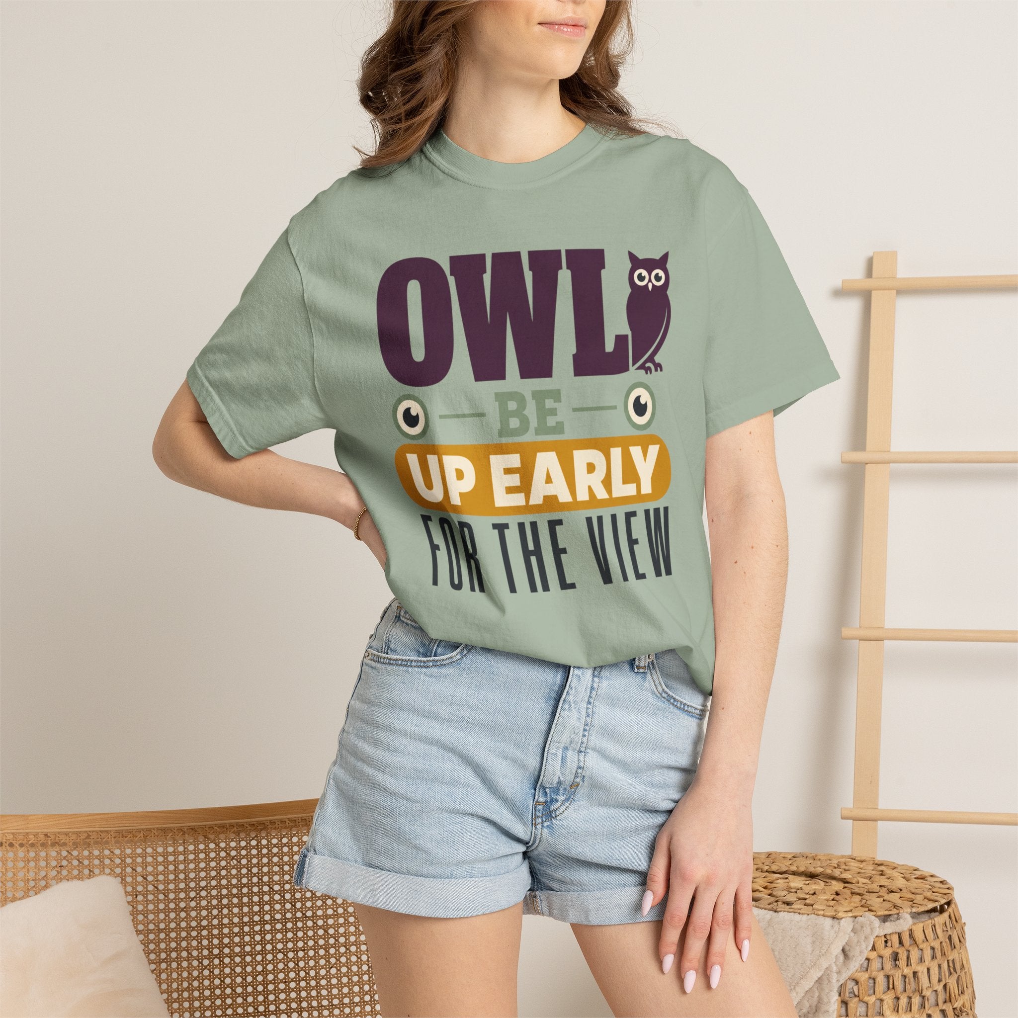 Owl Be Up Early For The View - T-Shirt