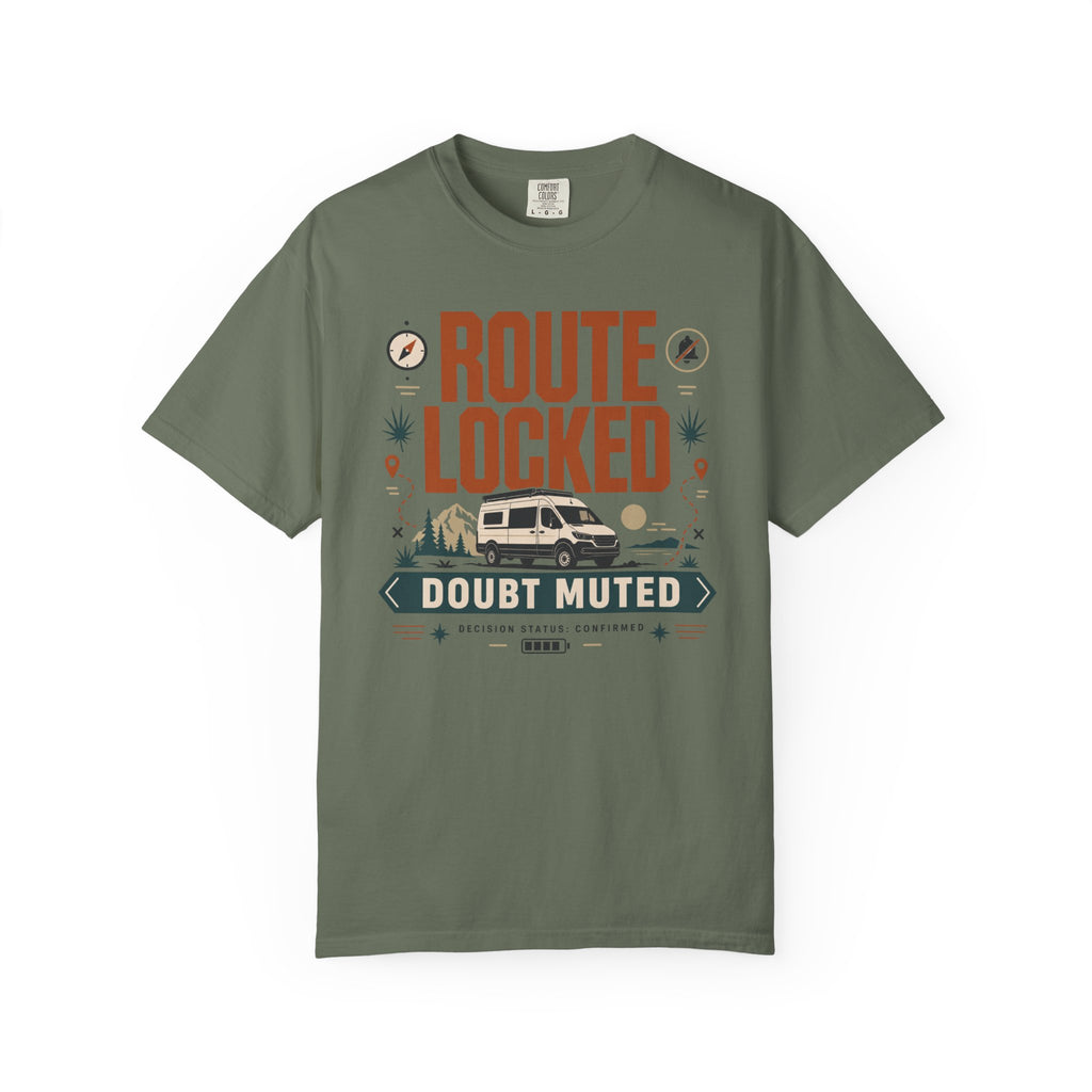 Route Locked Doubt Muted - T-Shirt