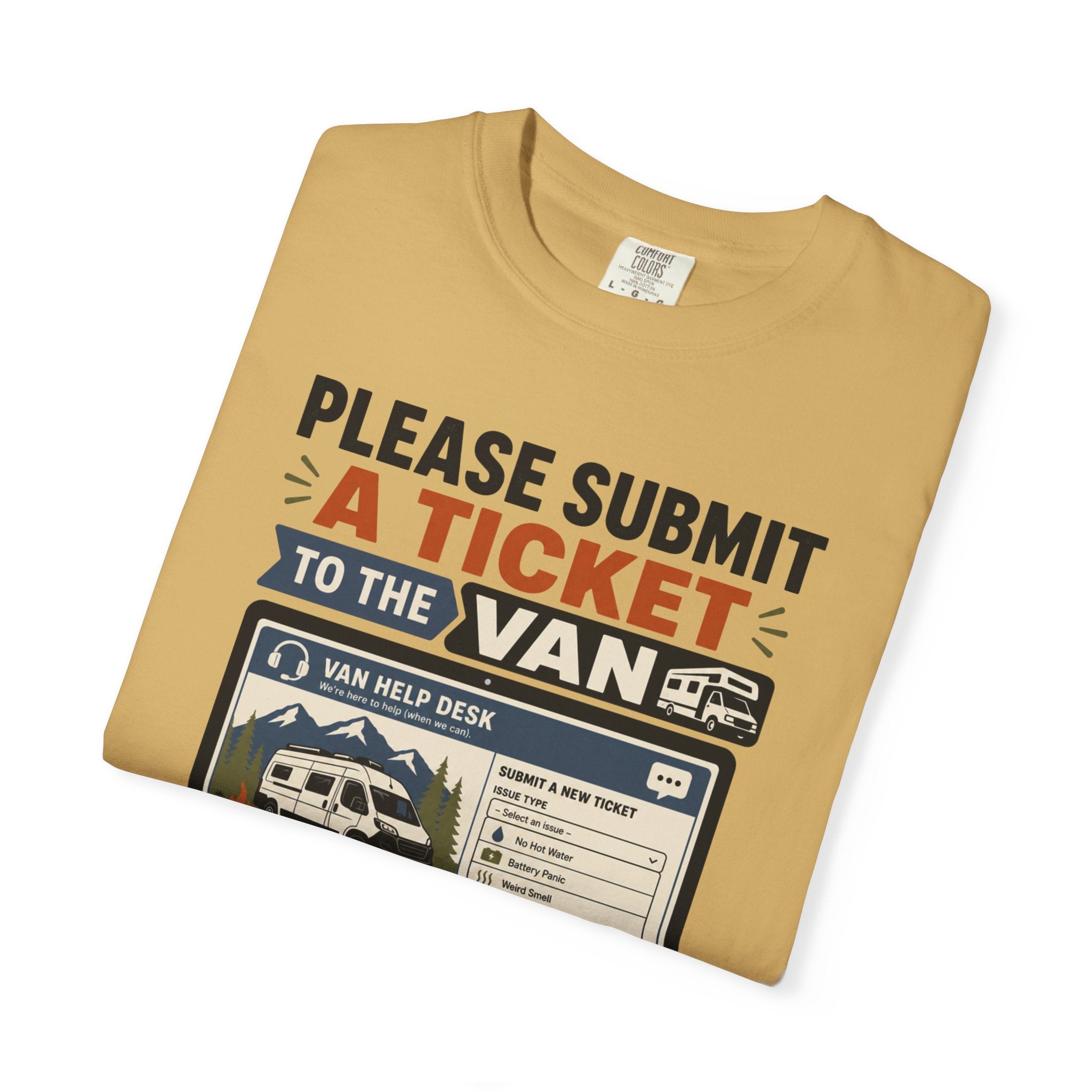 Please Submit A Ticket To The Van - T-Shirt