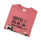 Coffee Solar Then People - T-Shirt