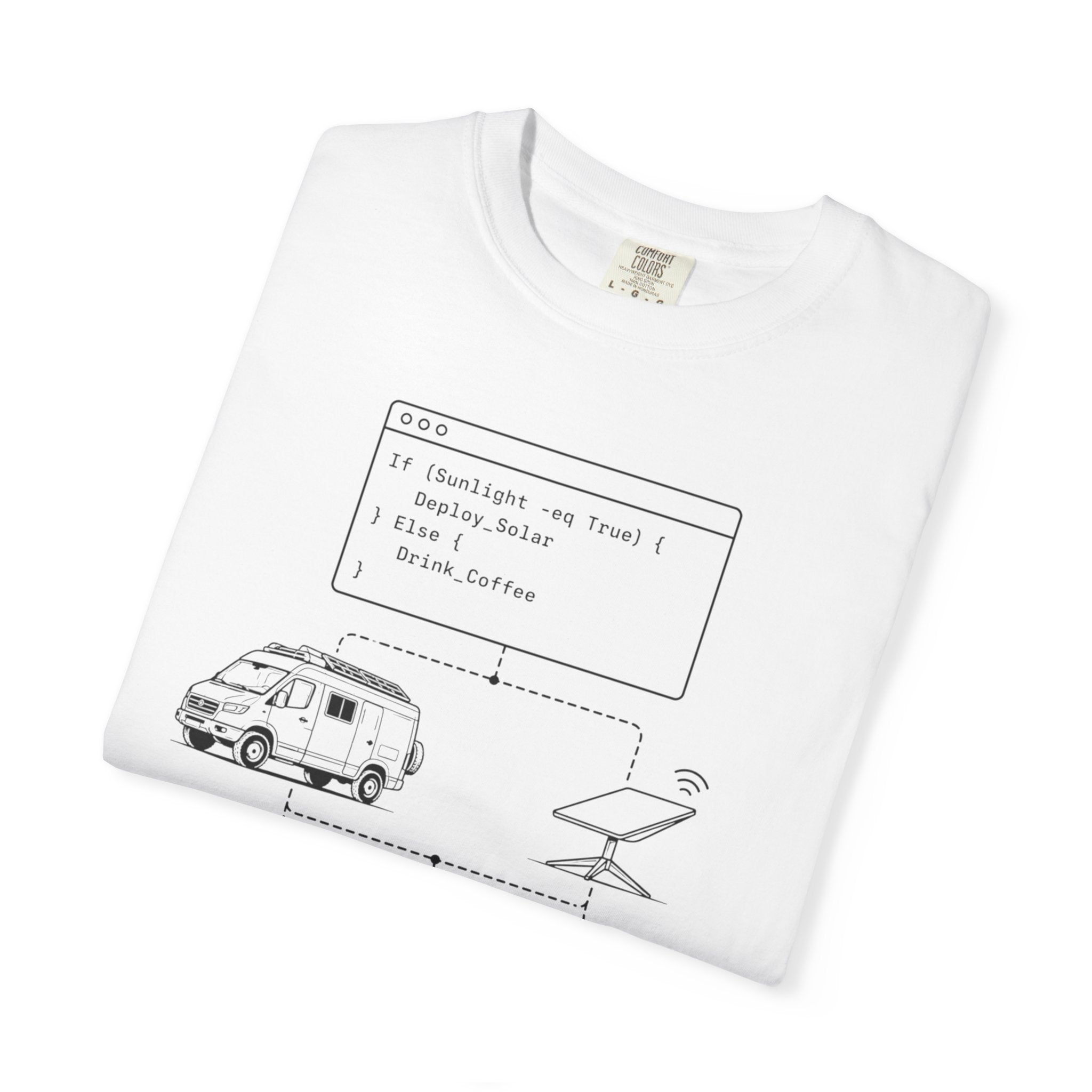 If Sunlight Eq True Deploy Solar - T-Shirt