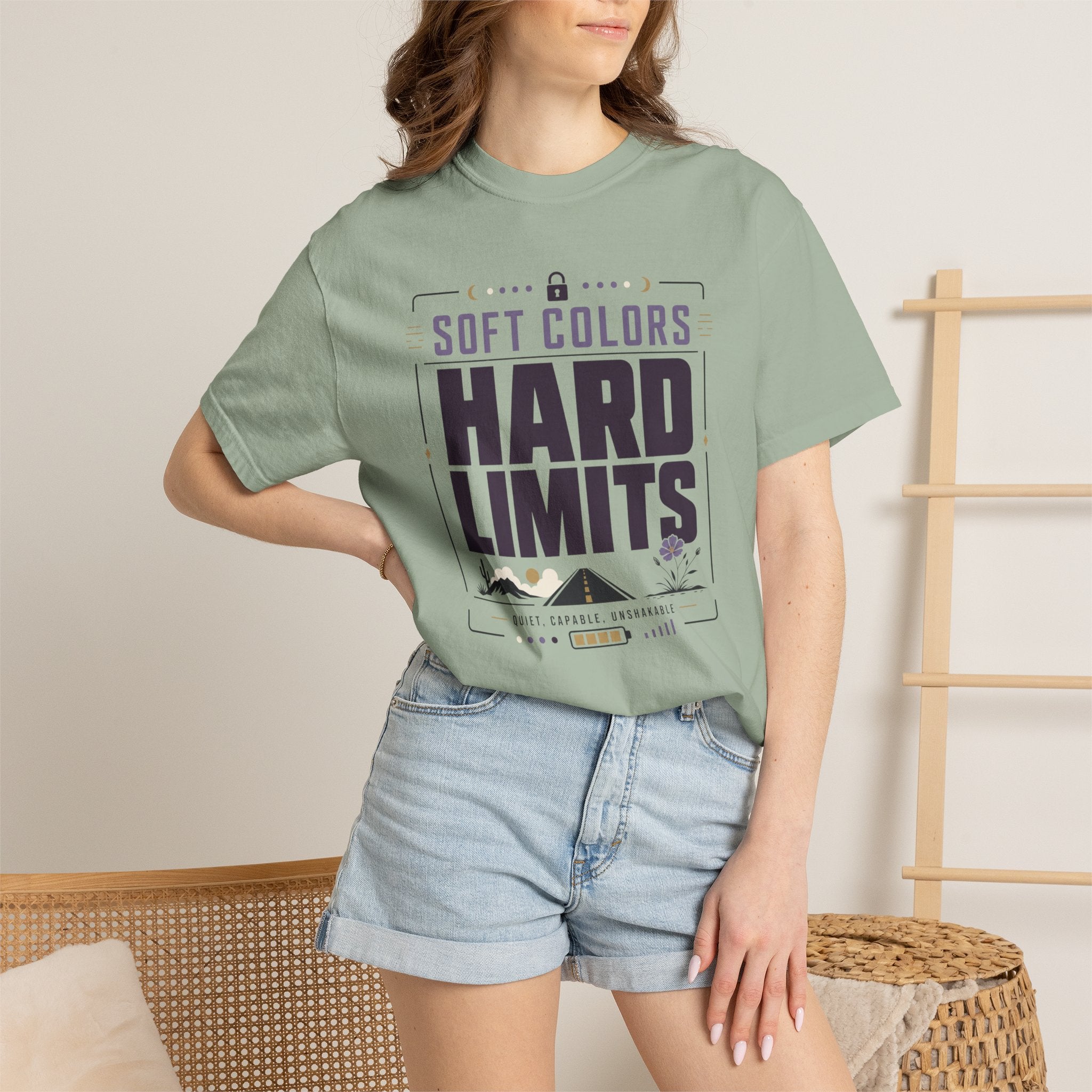 Soft Colors Hard Limits - T-Shirt