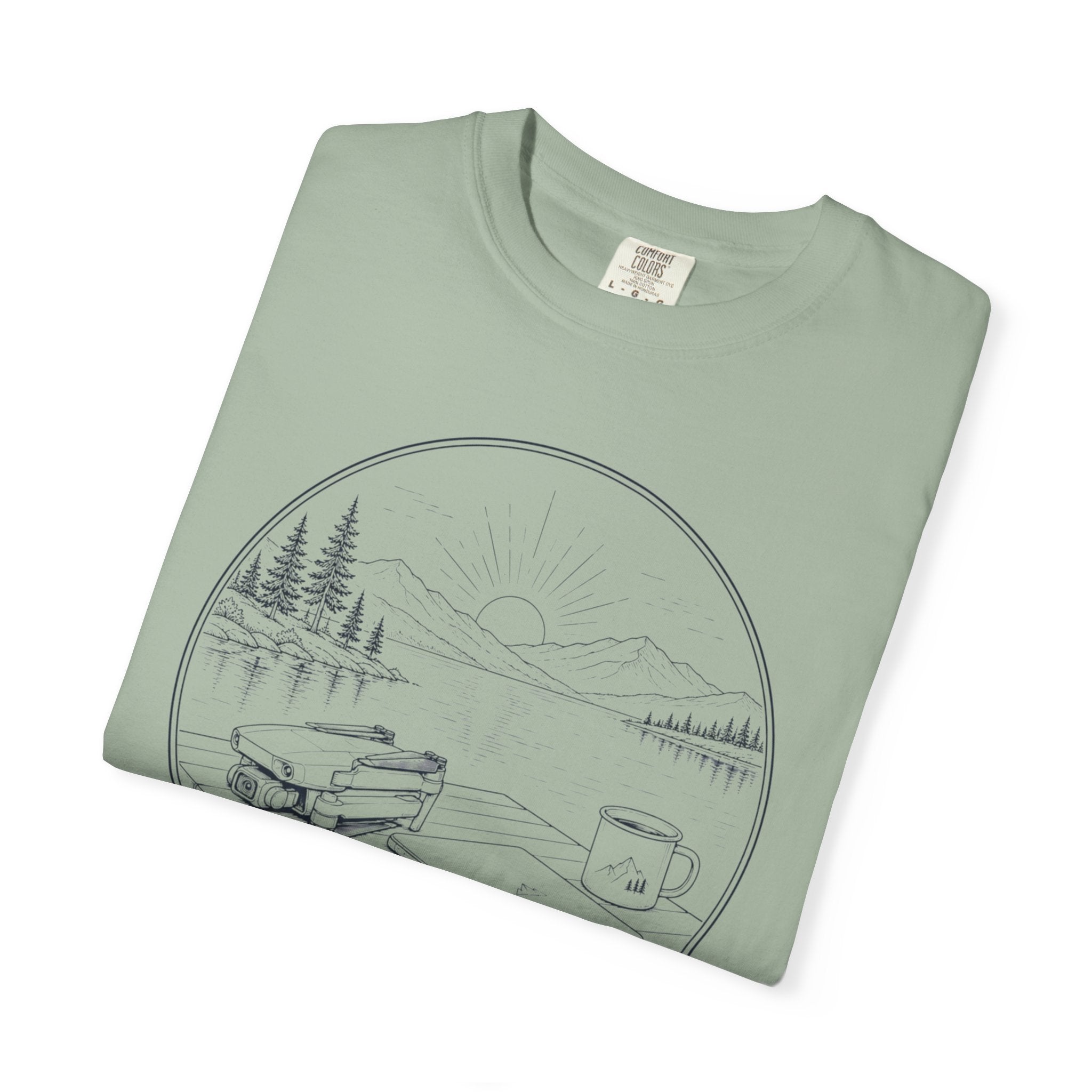 Launch Drone Before Coffee Gets Cold - T-Shirt