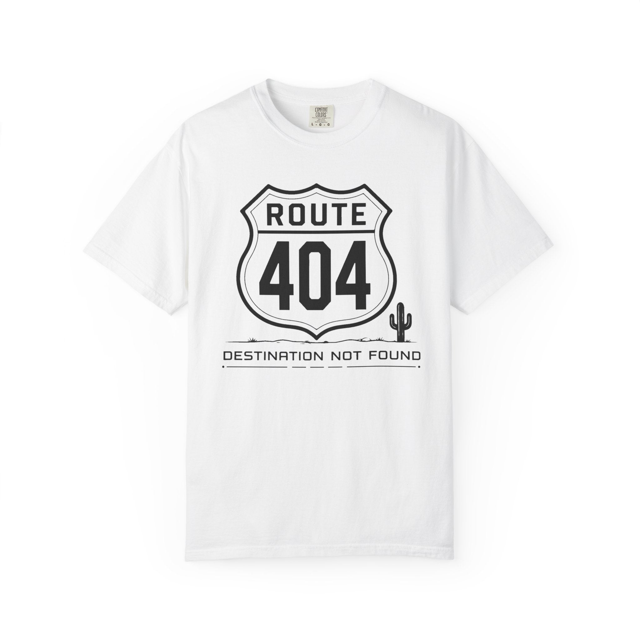 Route 404 Destination Not Found - T-Shirt