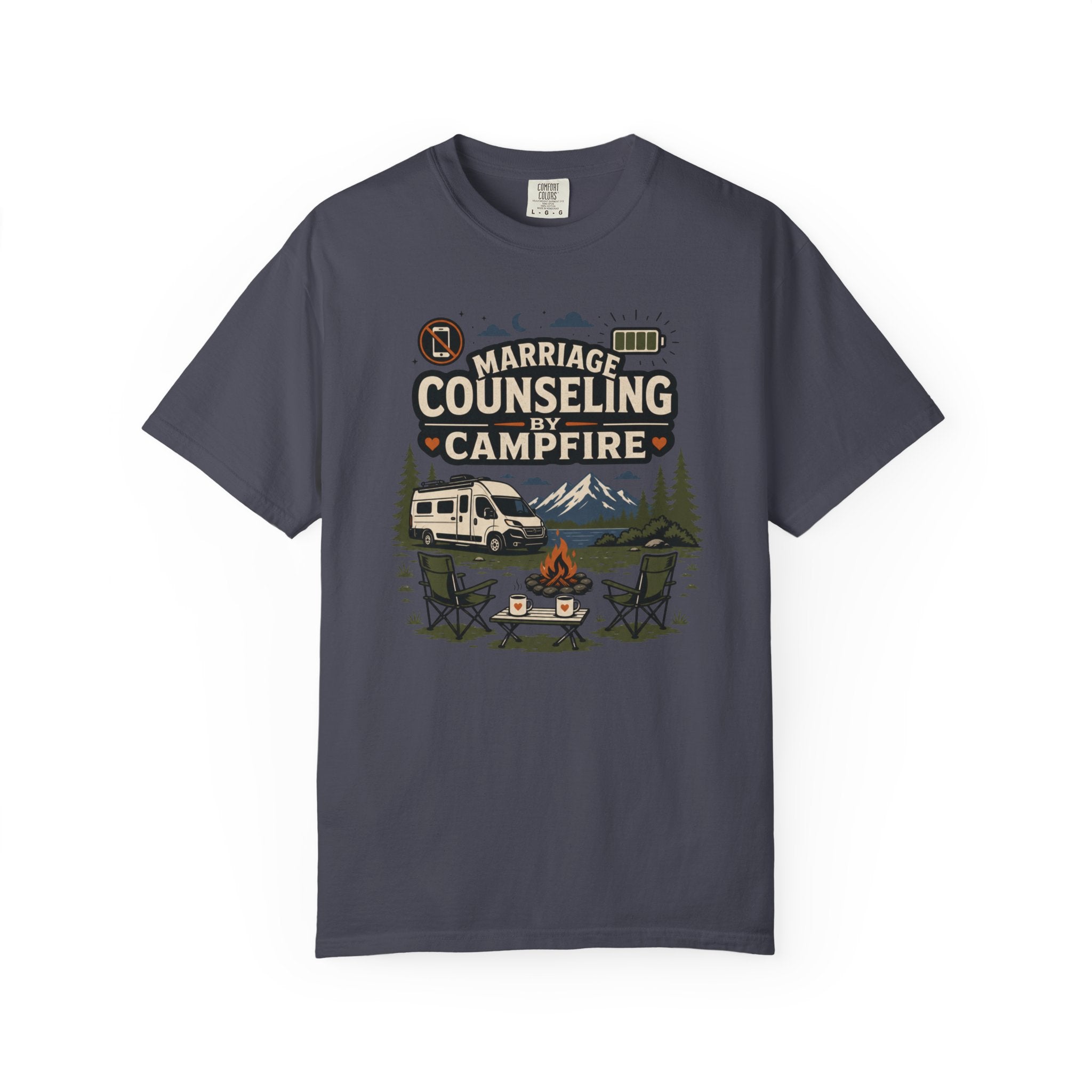 Marriage Counseling By Campfire - T-Shirt