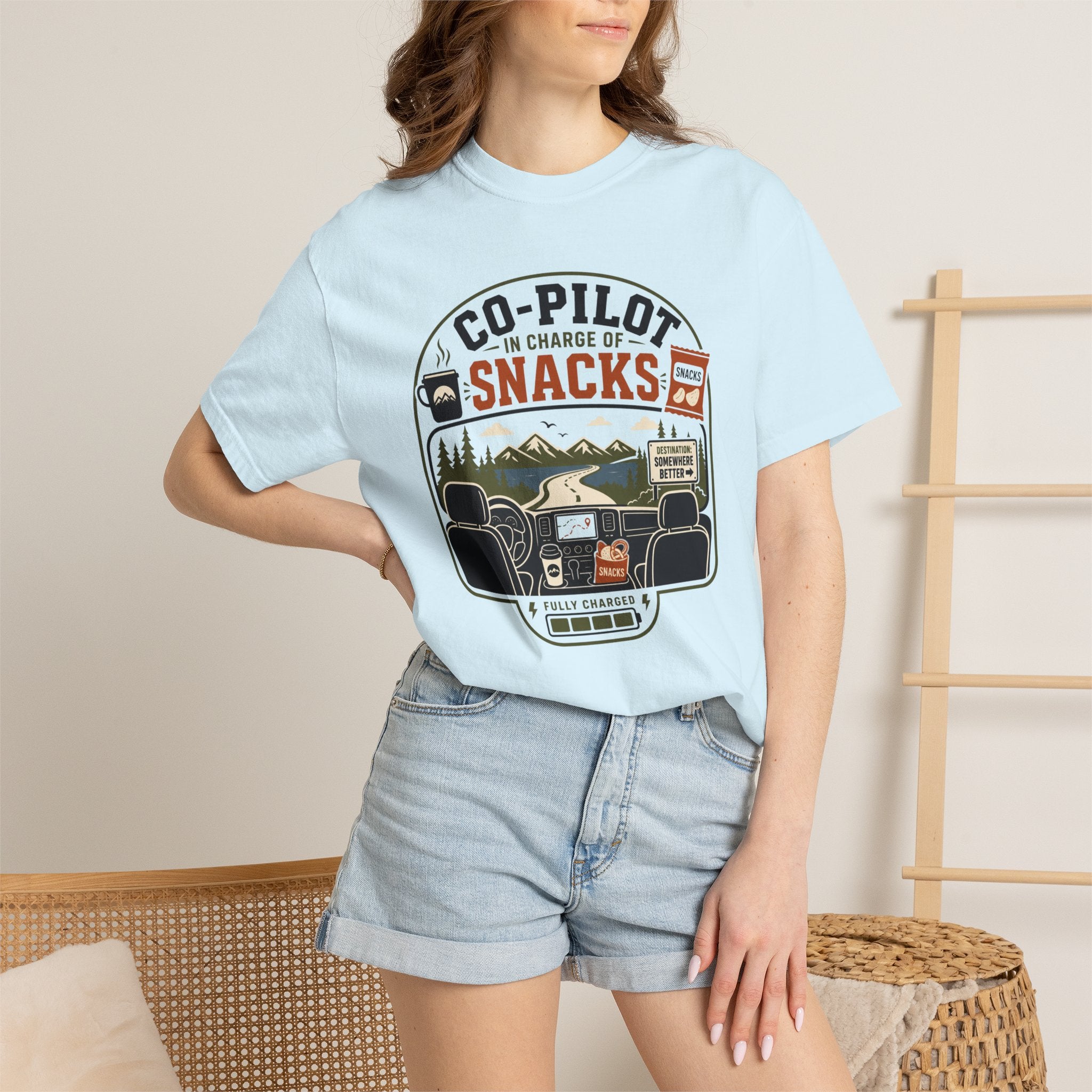 Co Pilot In Charge Of Snacks - T-Shirt