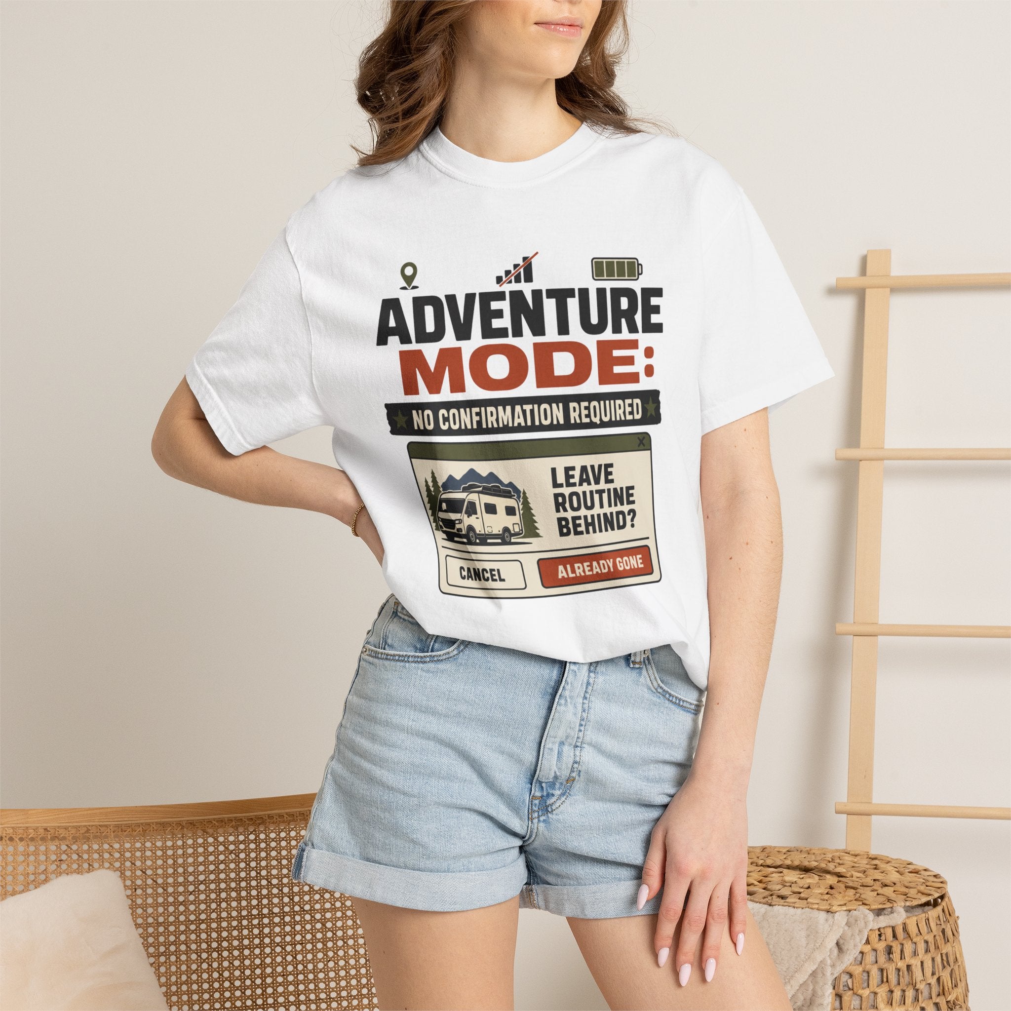 Adventure Mode No Confirmation Required - T-Shirt
