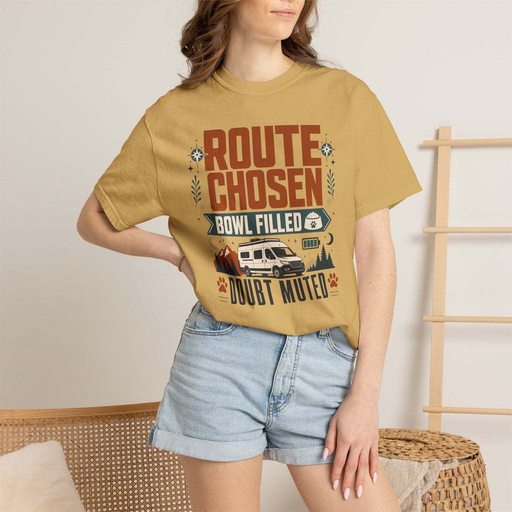 Route Chosen Bowl Filled Doubt Muted - T-Shirt