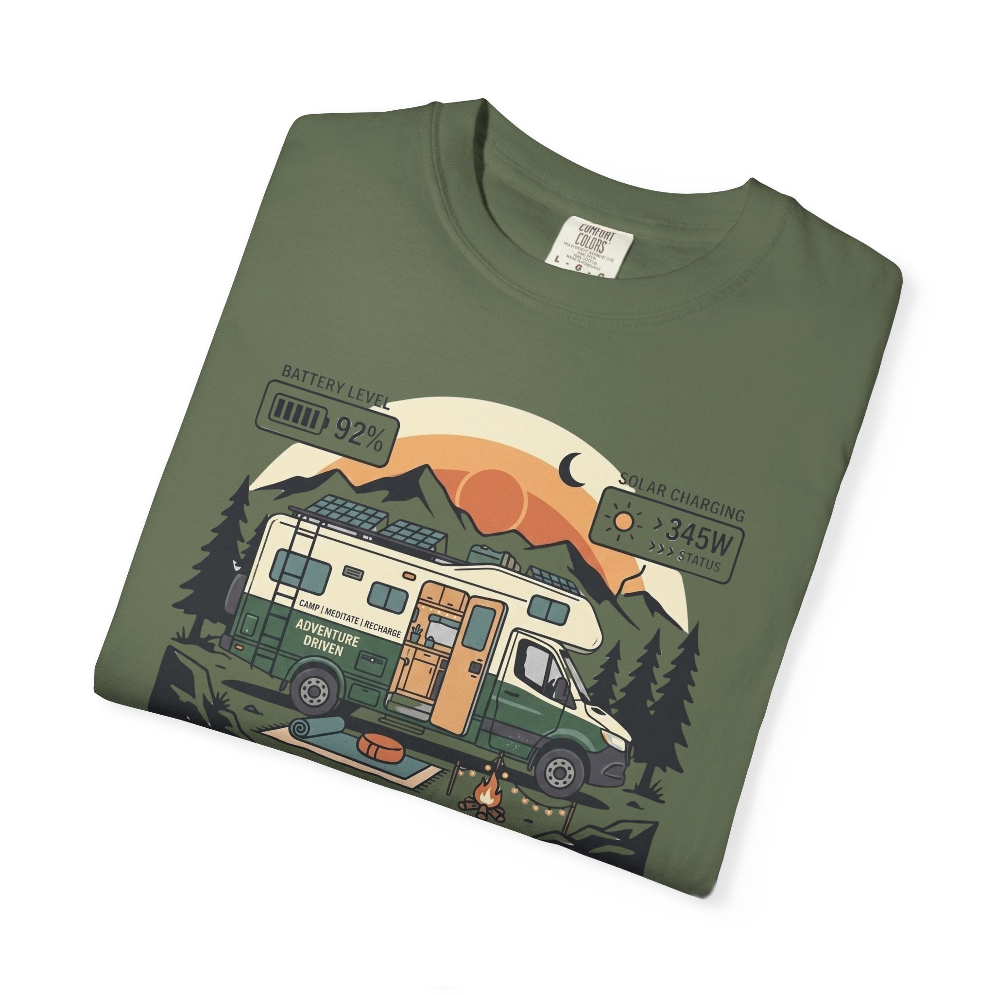 Solar-Powered Serenity - T-Shirt