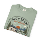 Slow Roads Soft Mornings - T-Shirt