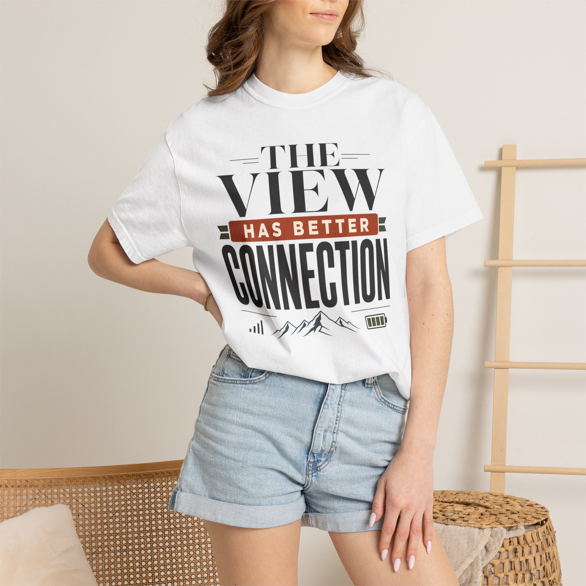The View Has Better Connection - T-Shirt