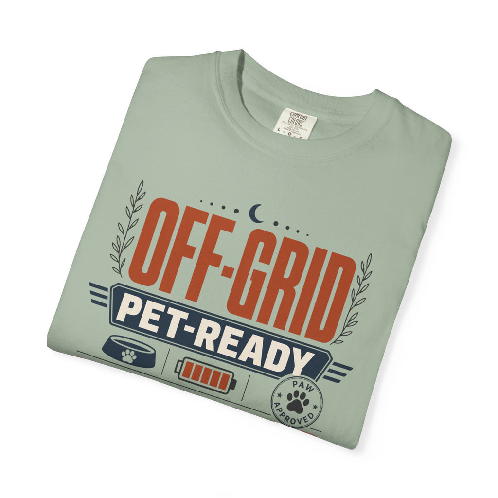 Off Grid Pet Ready Peace Locked - T-Shirt