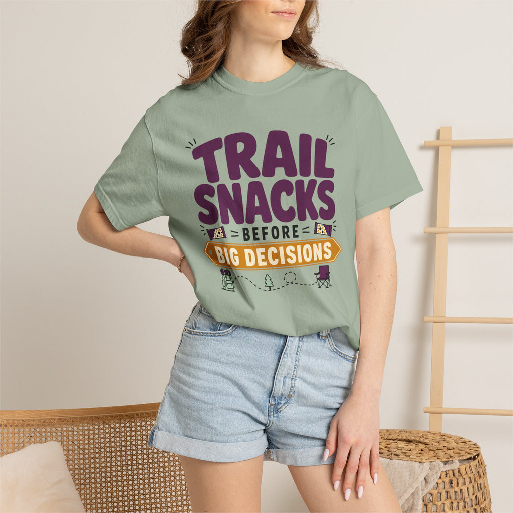 Trail Snacks Before Big Decisions - T-Shirt