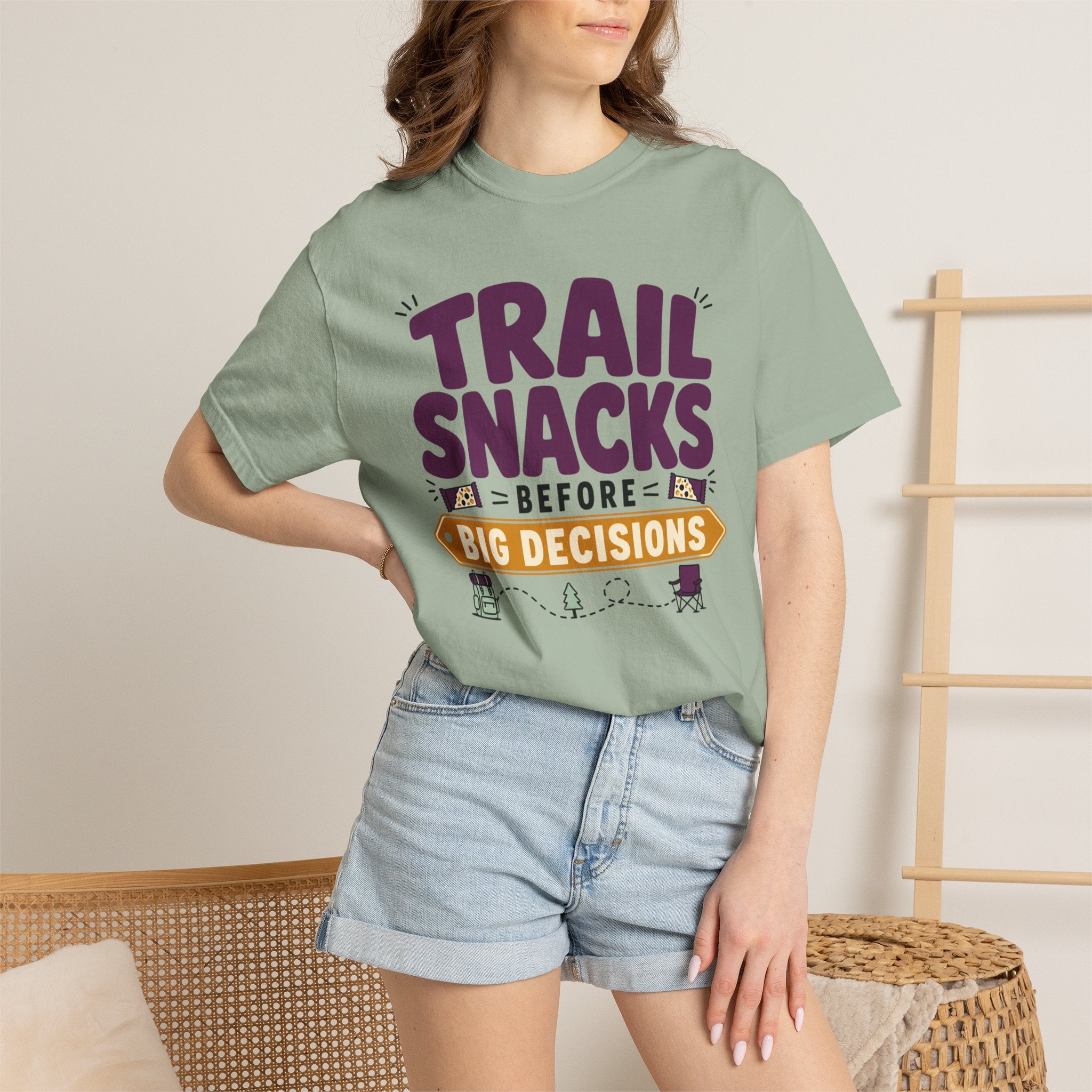 Trail Snacks Before Big Decisions - T-Shirt