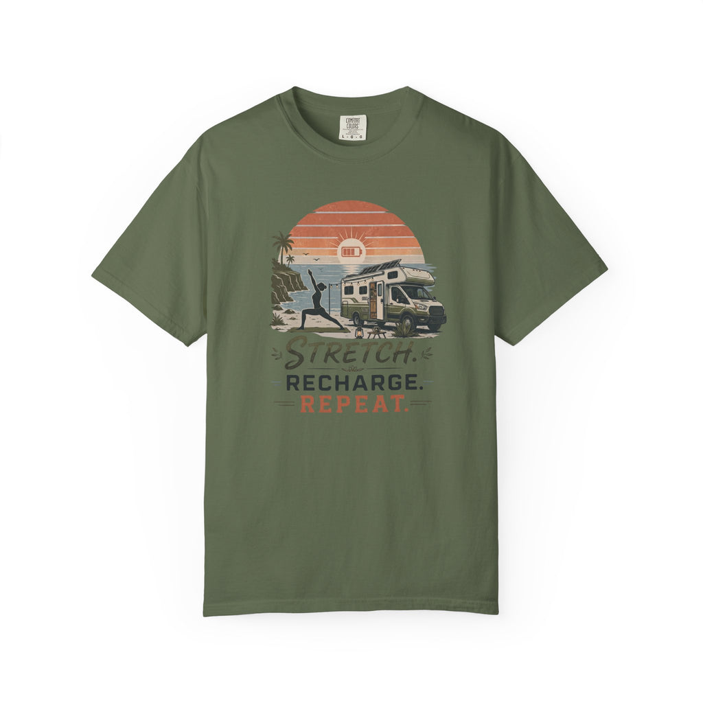 Stretch Recharge Repeat - T-Shirt