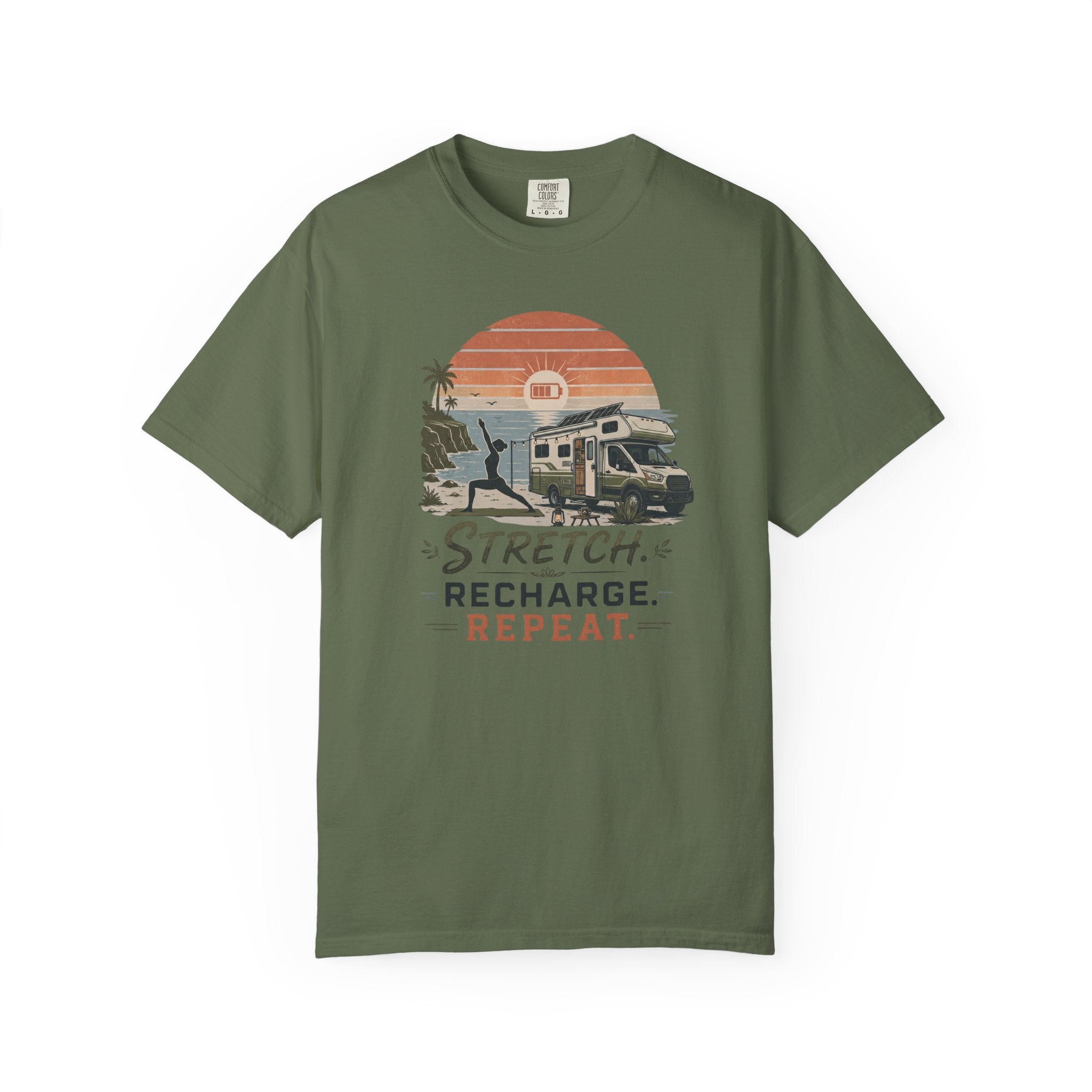 Stretch Recharge Repeat - T-Shirt