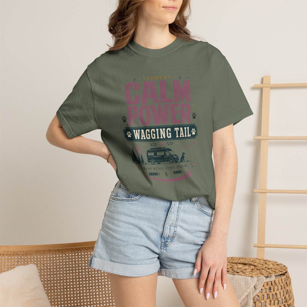 Calm Power Wagging Tail - T-Shirt