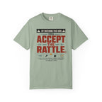 By Entering This Van You Accept The Rattle - T-Shirt