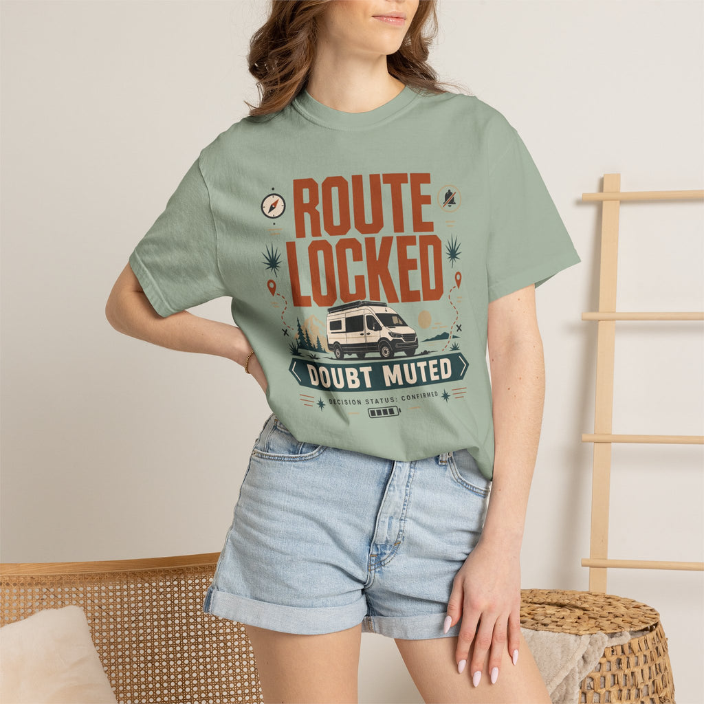 Route Locked Doubt Muted - T-Shirt