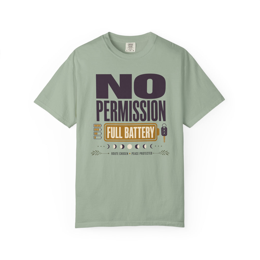 No Permission Full Battery - T-Shirt