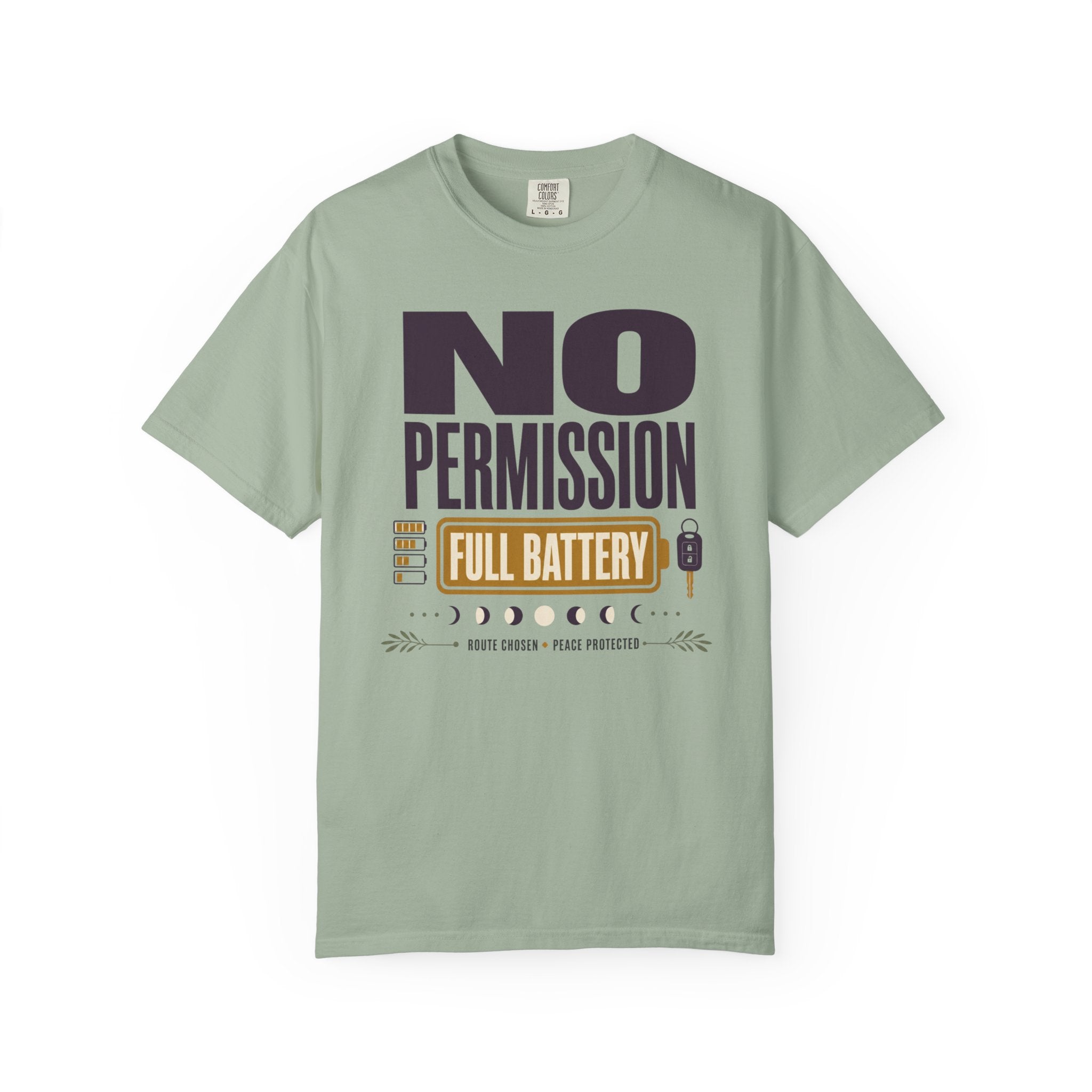 No Permission Full Battery - T-Shirt