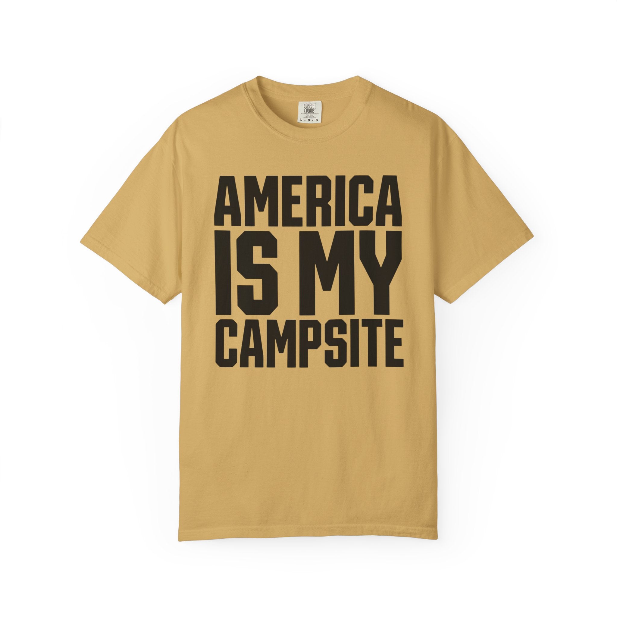 America Is My Campsite - T-Shirt
