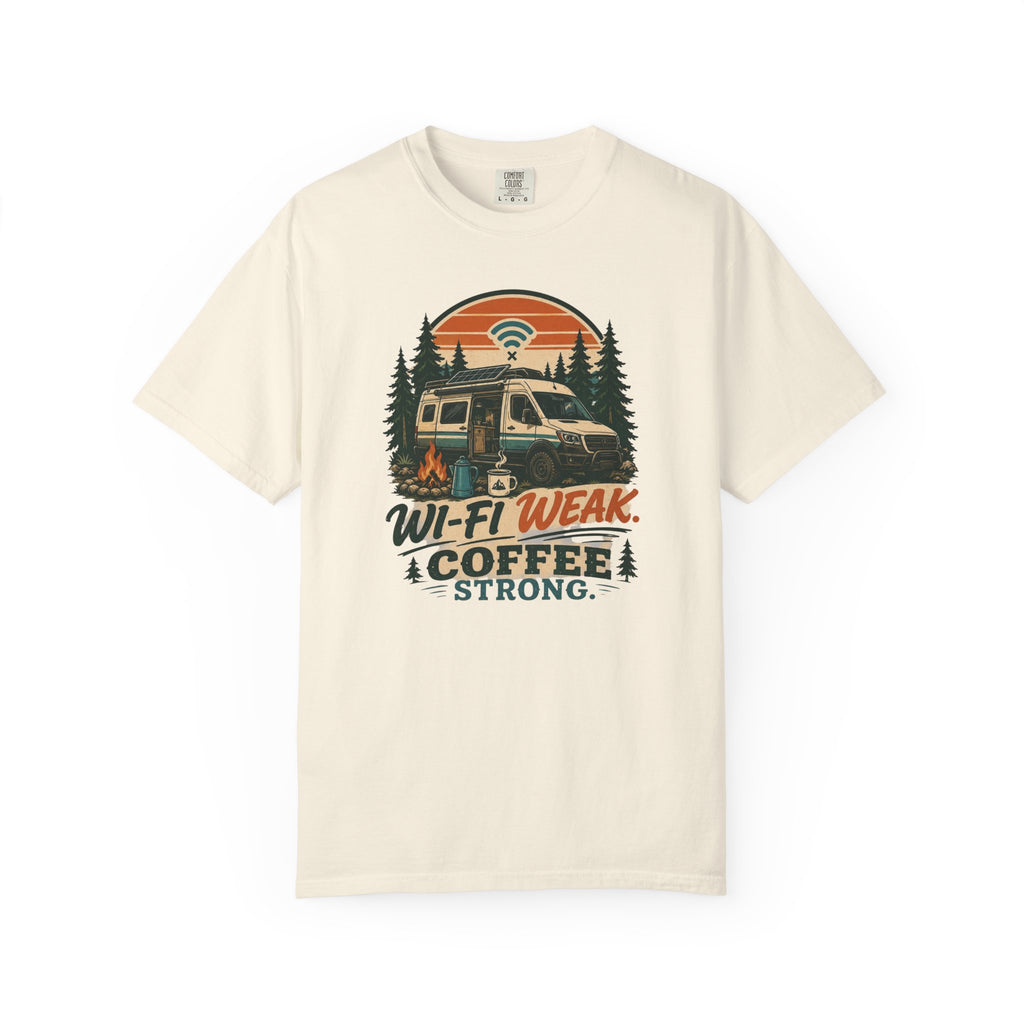 Wifi Weak Coffee Strong - T-Shirt