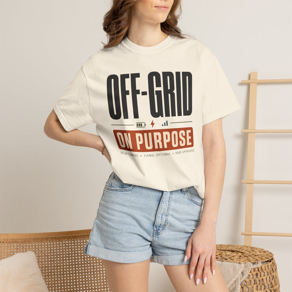 Off Grid On Purpose - T-Shirt