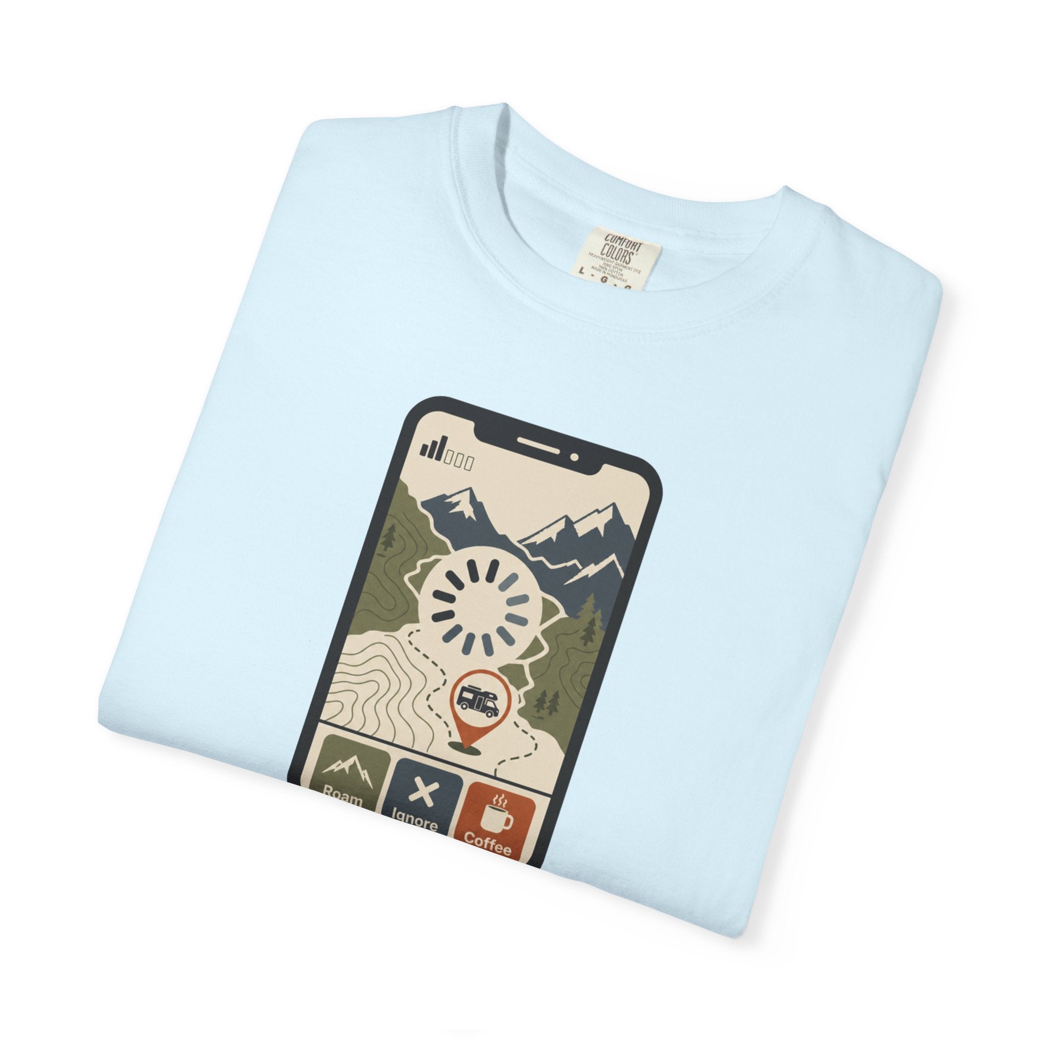 Please Hold Finding A Mountain - T-Shirt