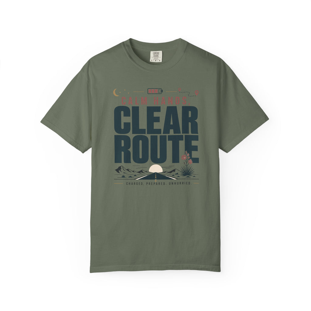 Calm Hands Clear Route - T-Shirt