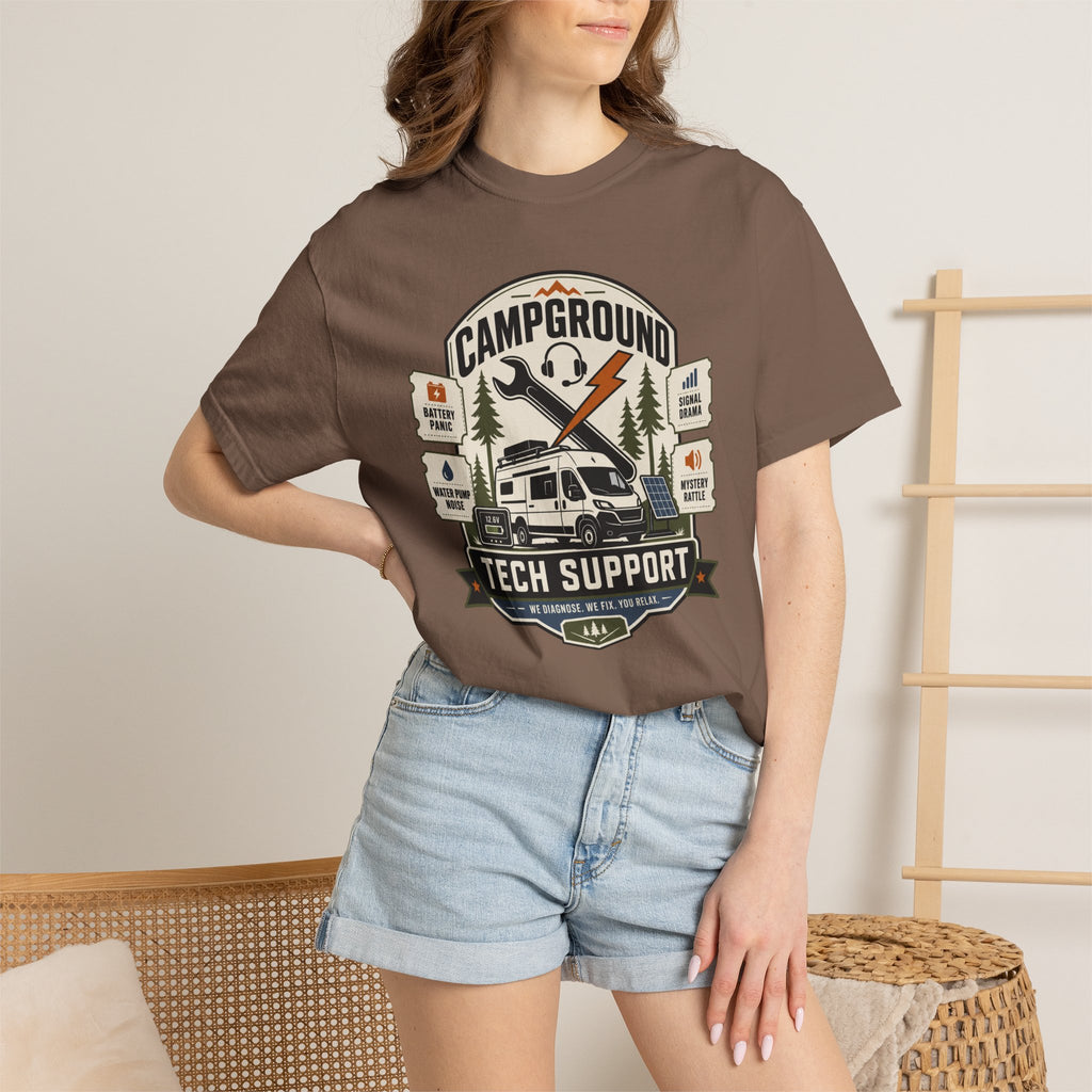 Campground Tech Support - T-Shirt