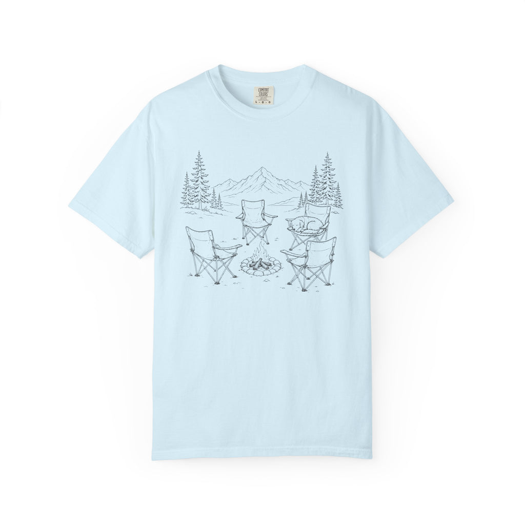 Camp Chair Occupied - T-Shirt