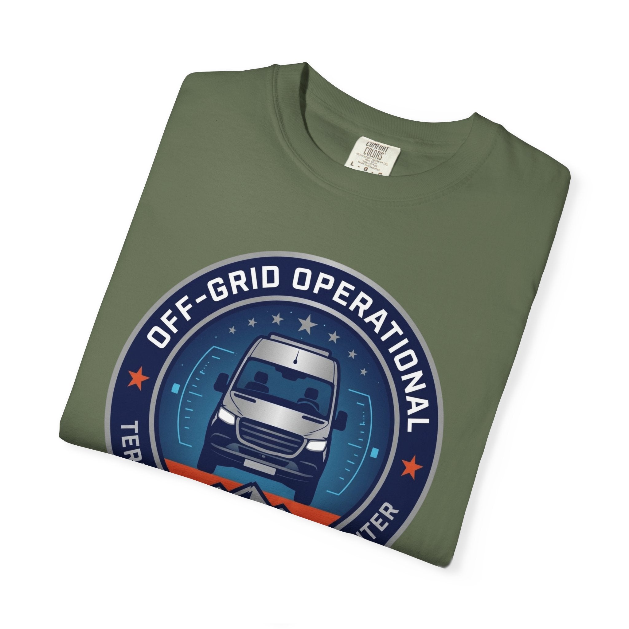 Off-grid Operational Terra Firma Command Center - T-Shirt