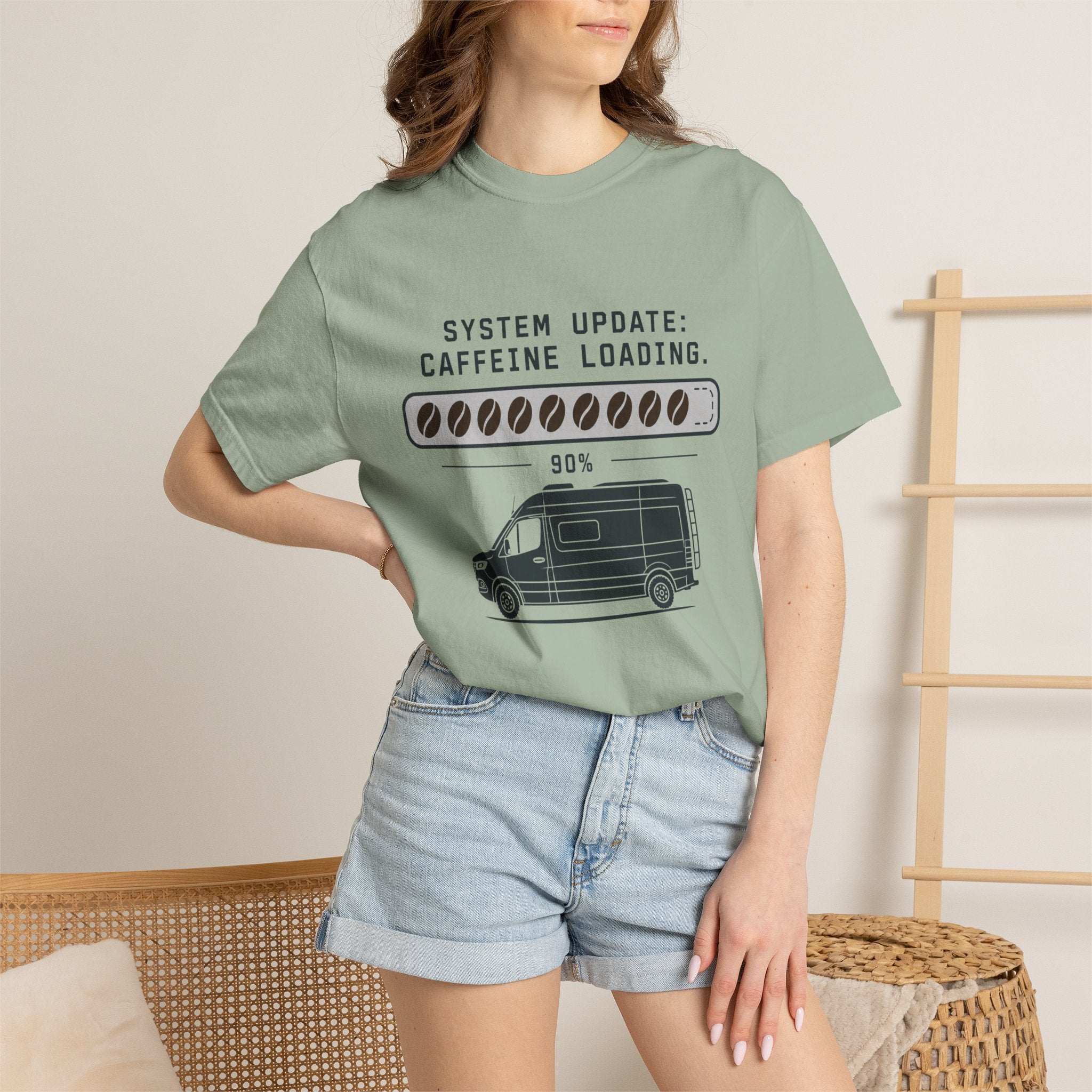System Update Caffeine Loading - T-Shirt
