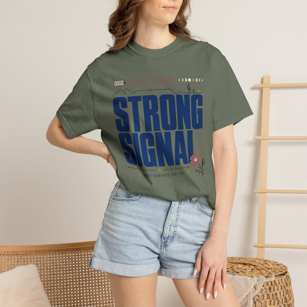 Soft Light Strong Signal - T-Shirt