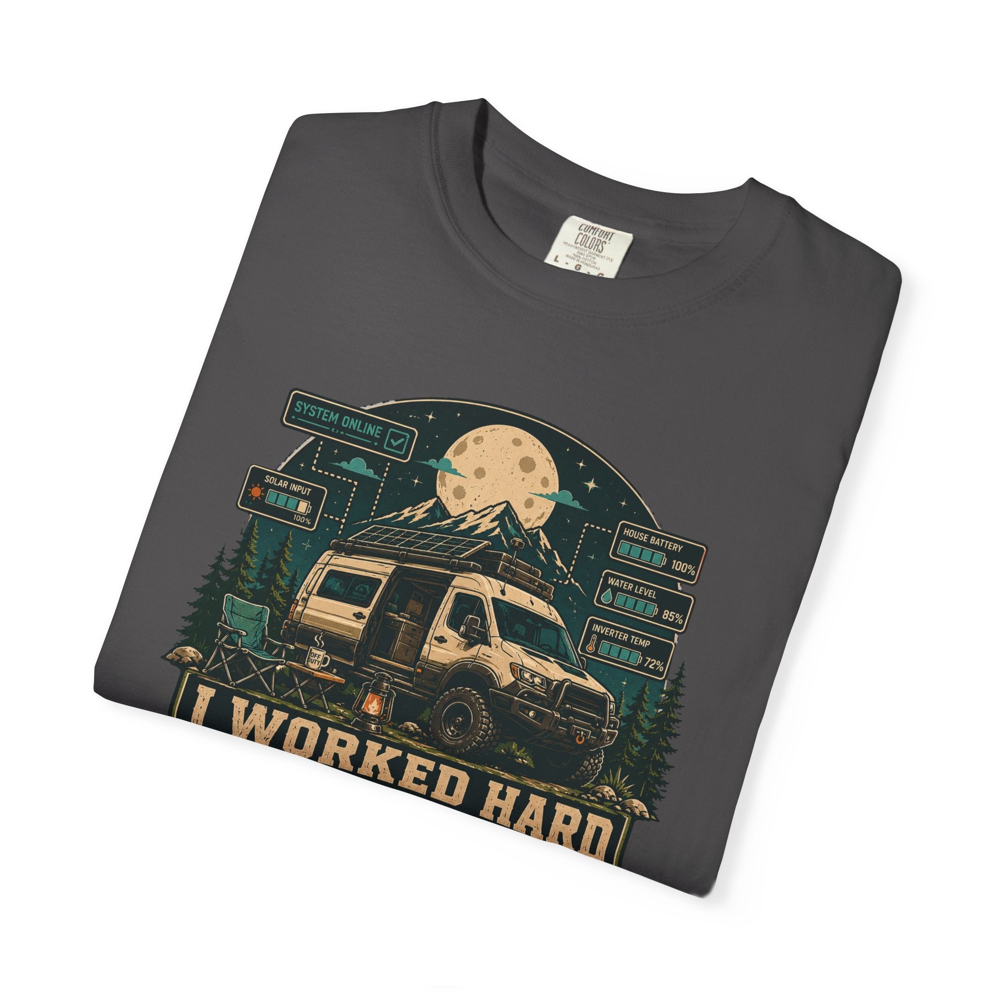 I work hard so my campervan can have a better life - T-Shirt