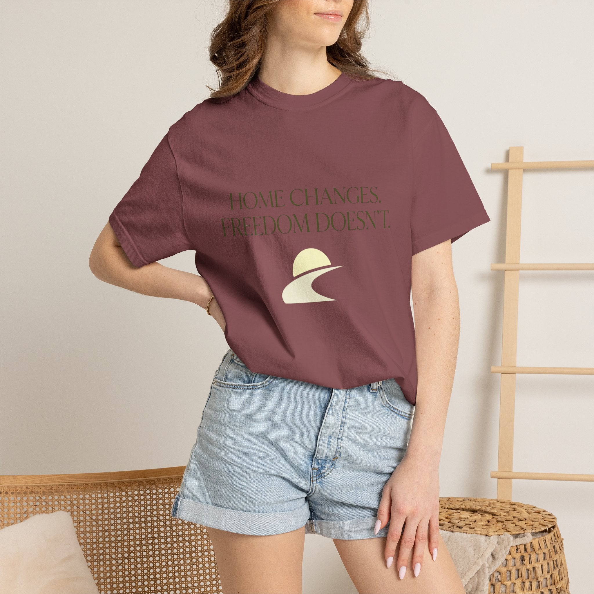 Home Changes Freedom Doesnt - T-Shirt