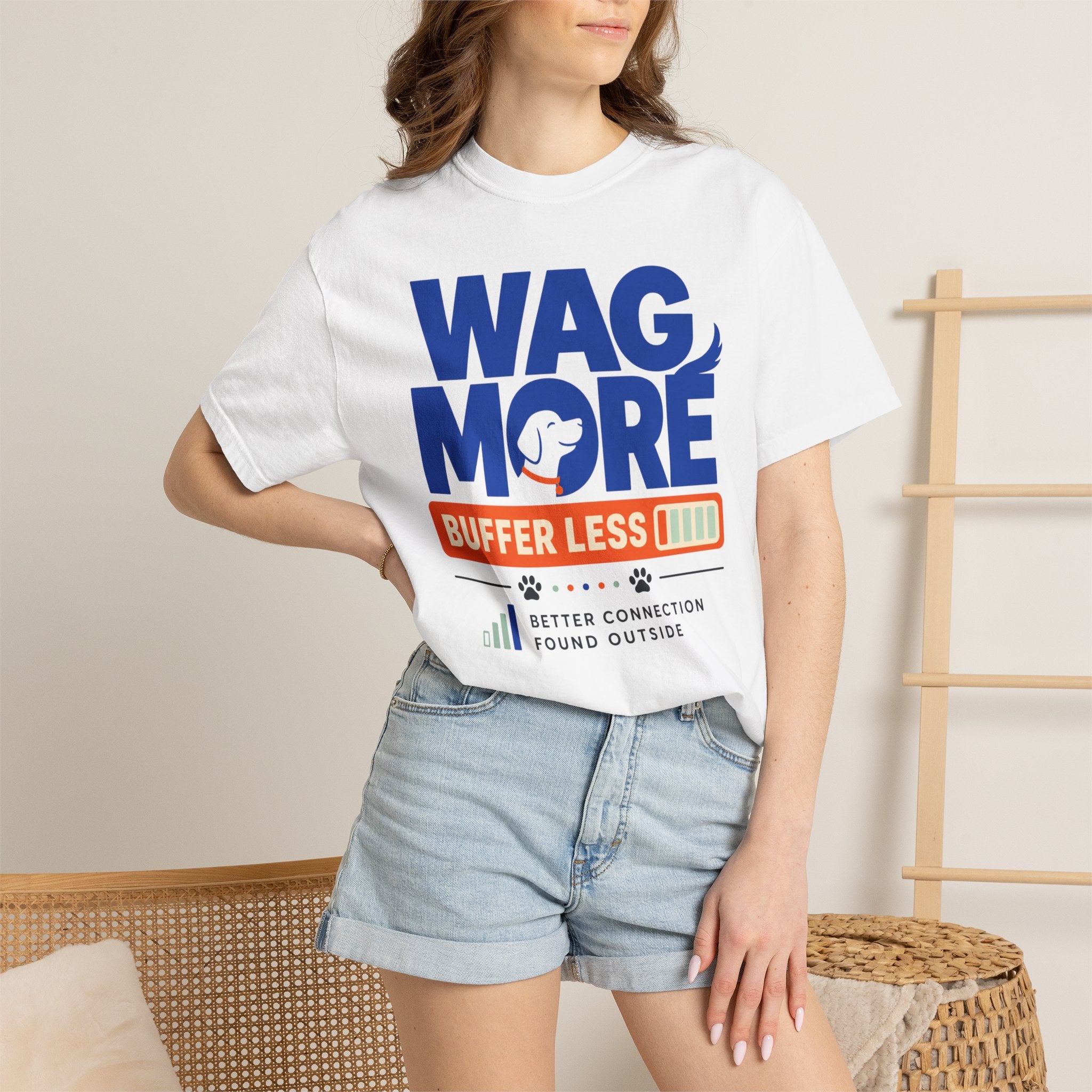 Wag More Buffer Less - T-Shirt