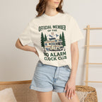No Alarm Clock Club - T-Shirt