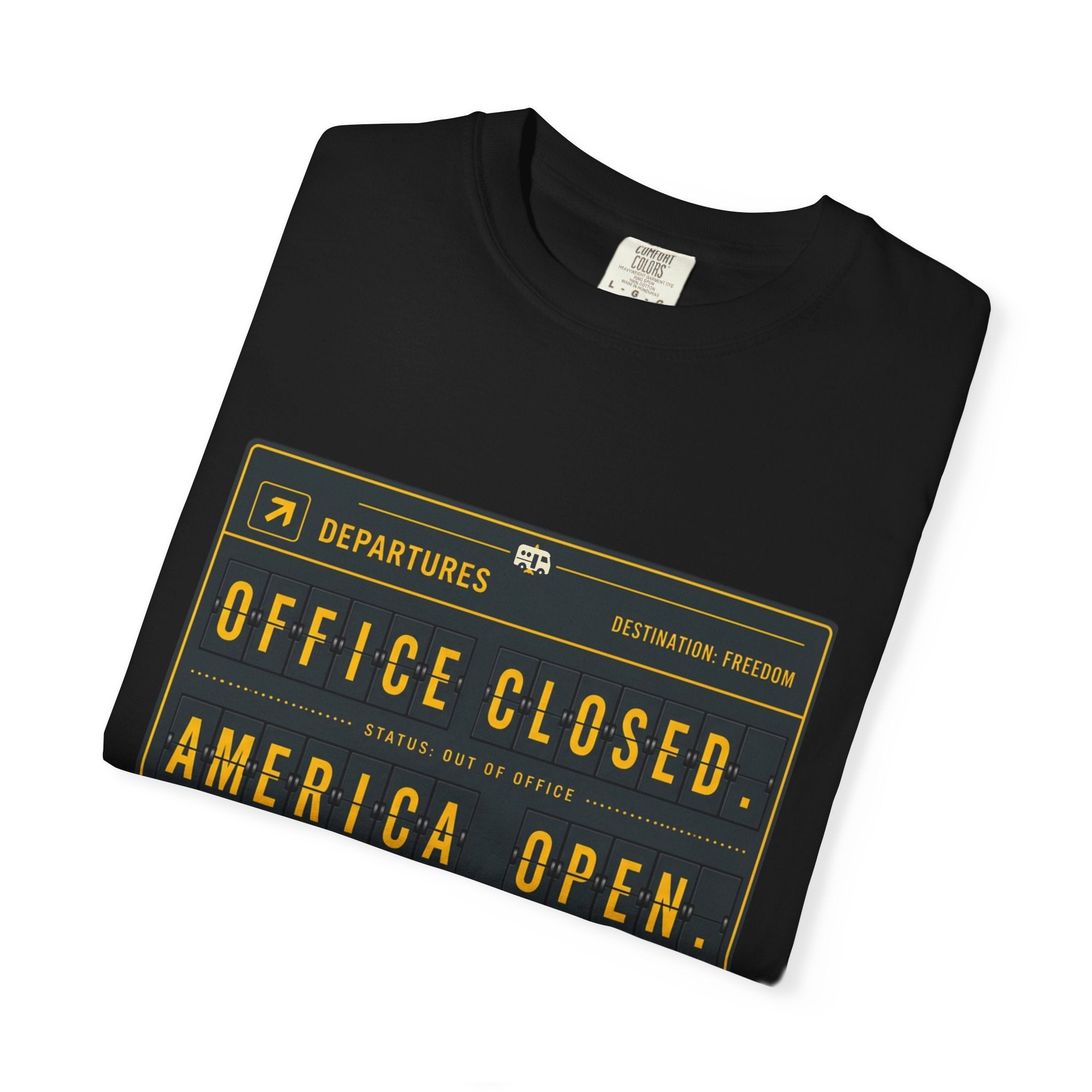 Office Closed America Open - T-Shirt