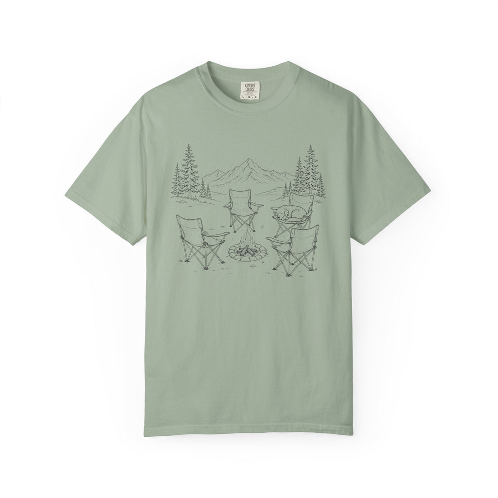 Camp Chair Occupied - T-Shirt