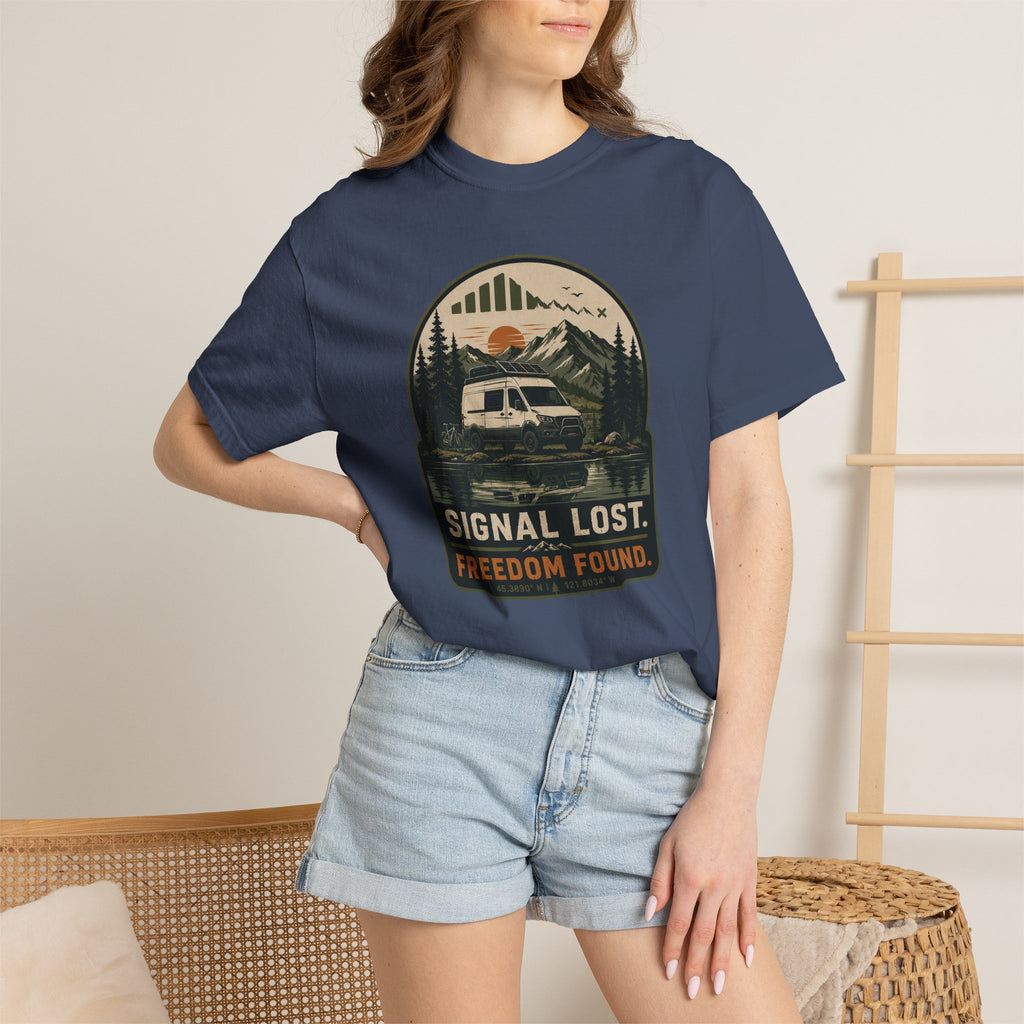 Signal Lost Freedom Found - T-Shirt