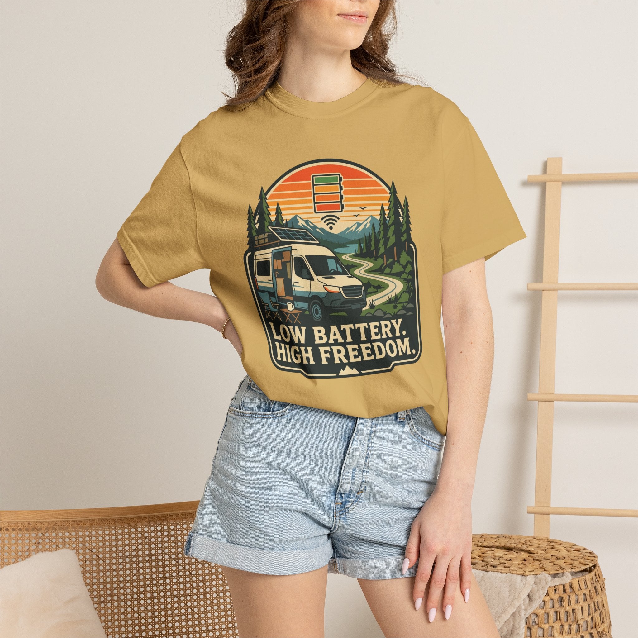 Low Battery High Freedom - T-Shirt