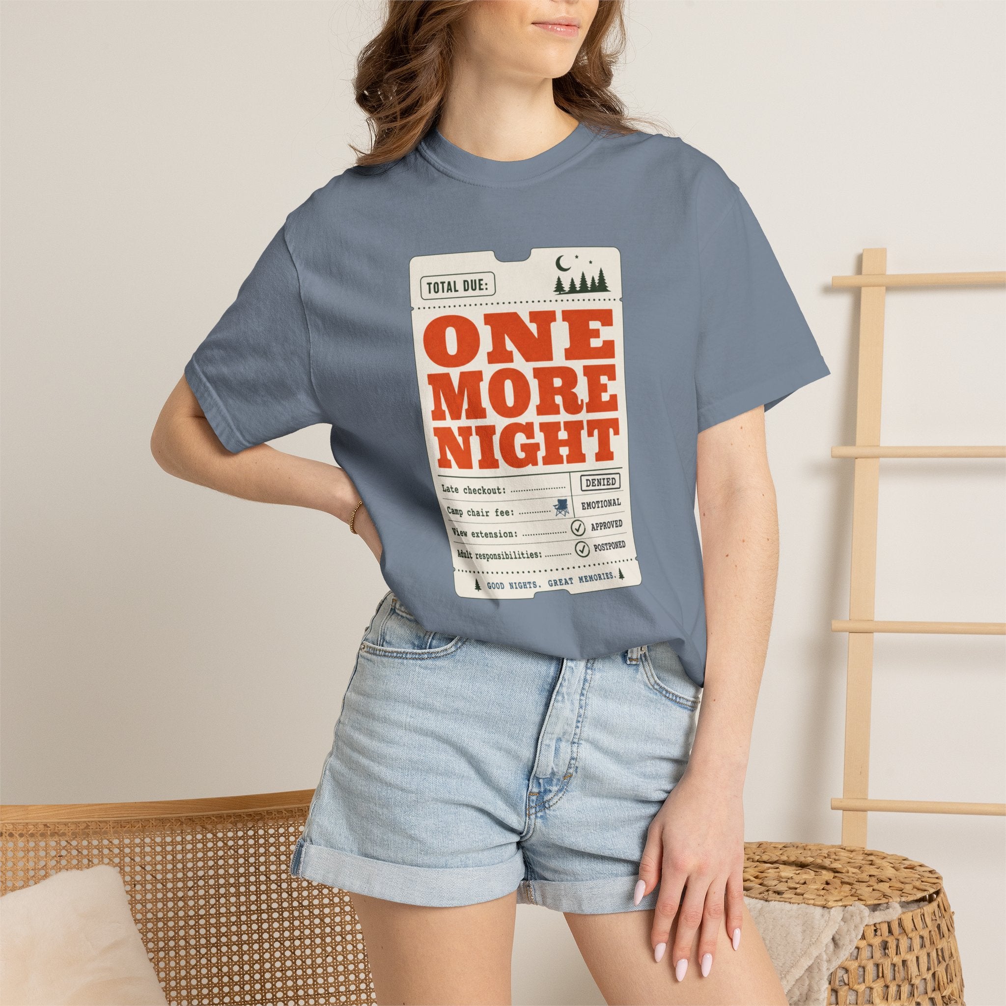 Total Due One More Night - T-Shirt