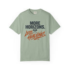 More Horizons Less Headlines - T-Shirt