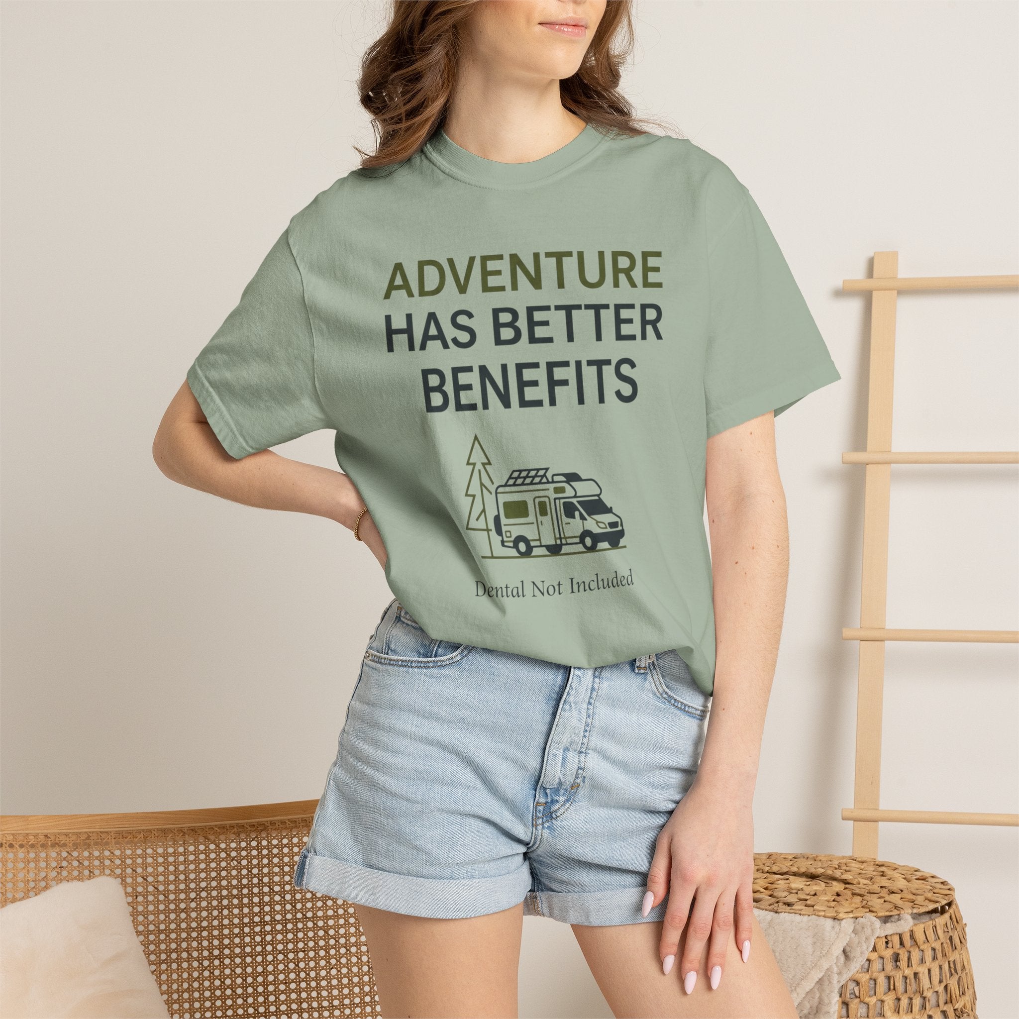 Adventure Has Better Benefits - T-Shirt