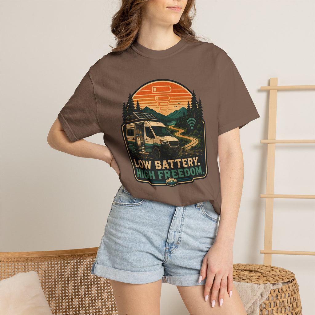 Low Battery High Freedom - T-Shirt